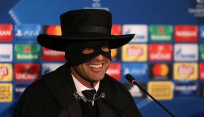 Rang 16: SCHACHTJOR DONEZK - Mit Zorro-Maske feierte Trainer Pablo Ferrera den zweiten Platz in der Gruppe, in der Liga läuft ebenfalls alles rund. Das erste Viertelfinale seit 2011 bleibt dennoch ein Traum