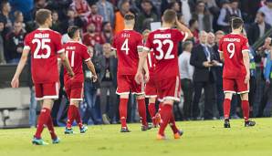 Der FC Bayern München war nach der Niederlage gegen Real Madrid geknickt.