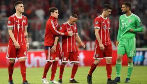 Die Bayern müssen im Rückspiel des CL-Halbfinals einen 1:2-Rückstand drehen. Noch nie ist es einem Team in der Champions League gelungen, trotz einer 1:2-Heimniederlage im Hinspiel weiterzukommen. SPOX zeigt euch, welche Teams bereits daran scheiterten.