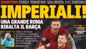 Und zum Abschluss die Gazzetta dello Sport: "Imperiali!"