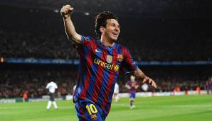 12 Tore: u.a. Lionel Messi (FC Barcelona) in 13 Einsätzen (Saison 2010/11).