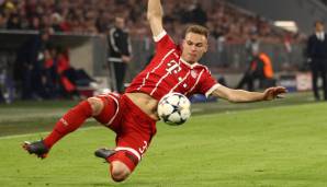 Rechtsverteidiger: Joshua Kimmich, FC Bayern München (50%). War der Motor auf der rechten Seite und ackerte über zwei Spiele wie ein Wahnsinniger. Konstanz pur!