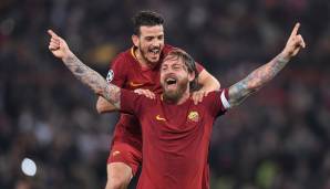 Mittelfeld: Daniele De Rossi, AS Rom (27%) Der Anführer der Römer. Machte sein Eigentor im Hinspiel mit einem Treffer im Rückspiel wieder gut und führte die Roma erstmals in ein Champions-League-Halbfinale.