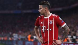 Mittelfeld: James Rodriguez, FC Bayern München (46%) Überragende Passquote (95%) und offensiv immer wieder gefährlich. Stand als einziger Bayern-Profi bei allen Spielen der diesjährigen CL-Saison auf dem Platz.
