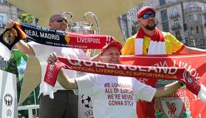 Im Champions-League-Finale 2018 stehen sich der FC Liverpool und Real Madrid gegenüber.