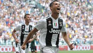 Cristiano Ronaldo wechselte vor der Saison von Titelverteidiger Real Madrid zu Juventus Turin.