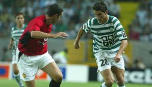 Cristiano Ronaldo spielte am 6. August 2003 Katz und Maus mit den United-Verteidigern und wurde prompt verpflichtet.