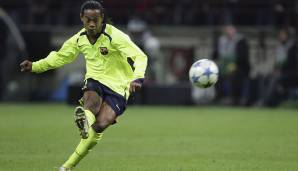 Platz 7: Ronaldinho - 3 Freistoßtore.