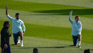 Antoine Griezmann und Diego Costa wollen dem BVB Probleme bereiten.