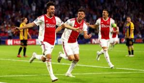 Ajax gewann das Hinspiel mit 3:0.