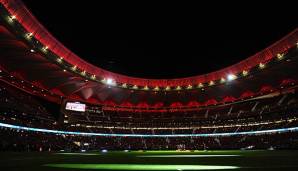 Im Wanda Metropolitano spielt regulär Atletico Madrid.