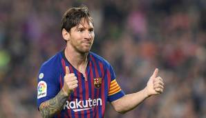 Platz 3: Lionel Messi (FC Barcelona) - 12 Tore