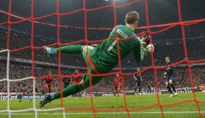 Platz 3: Manuel Neuer - 104 Einsätze