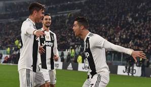 Cristiano Ronaldo ist mit Juventus Turin heute bei Atletico Madrid zu Gast.