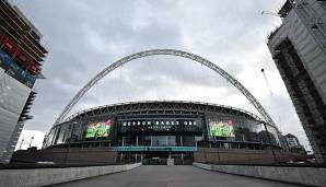 Das Wembley-Stadion fasst 90.000 Zuschauer.