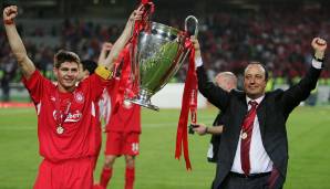 Rafael Benitez: Holte 2004 mit Valencia die spanische Meisterschaft und den UEFA-Cup, ging nach Liverpool und gewann sofort die CL! Bis 2010 blieb er bei den Reds. 2013 holte Benitez mit Chelsea den EL-Titel, seit Juli ist er Coach bei DL Yifang.