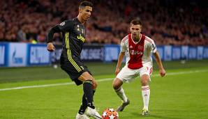 Cristiano Ronaldo trifft am Dienstag mit Juve auf Ajax.