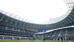 Im Tottenham Stadium wird das erste Champions-League-Spiel seiner Geschichte ausgetragen.