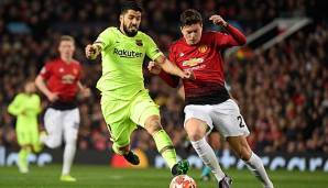 Luis Suarez war im Viertelfinal-Hinspiel maßgeblich am Barca-Sieg im Old Trafford beteiligt. Kann der FC Barcelona den Halbfinal-Einzug im Camp Nou klarmachen?