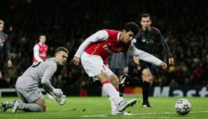 Platz 9: Francesc Fabregas - 6 Tore für FC Arsenal.