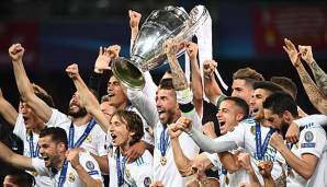 Real Madrid gewann in der Vorsaison zum dritten Mal in Folge die Champions League.