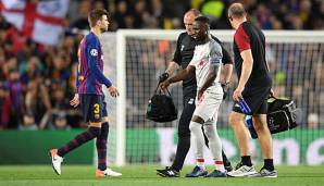 Naby Keita vom FC Liverpool verletzte sich im Halbfinal-Hinspiel gegen den FC Barcelona.