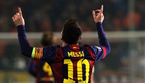 Lionel Messi traf gegen Apoel dreifach und ist damit alleiniger Rekordtorschütze