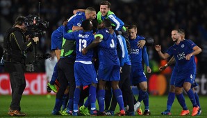 Leicester bejubelt den Einzug ins Viertelfinale