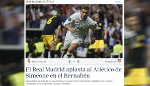 Laut ABC zerschmettert Real Simeones Atletico im Bernabeu. Martialisch, aber wenigstens direkt