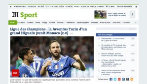Le Monde geht die Analyse etwas nüchterner an: Das Juventus eines großen Higuain bestraft Monaco