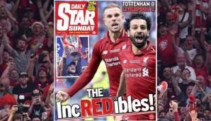Daily Star Sunday: Wortspiele sind immer gern genommen. Was bietet sich da mehr an, als aus den Reds die "Unglaublichen".