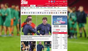 Die Konkurrenzblätter sind dagegen viel emotionaler. Der Daily Star beispielsweise macht mit dem zu Tränen gerührten Spurs-Coach Mauricio Pochettino auf.