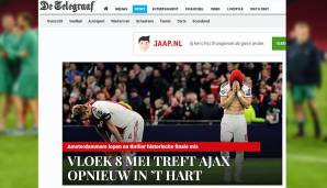In den Niederlanden überwiegt verständlicherweise die Enttäuschung. Der Telegraaf spricht vom "Fluch des 8. Mai, der Ajax ins Herz trifft". Bereits in der Vergangenheit verlor Amsterdam an diesem Datum wichtige Spiele.
