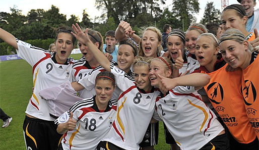 7:0 im Finale gegen Spanien. Die deutschen U-17-Juniorinnen sind Europameister