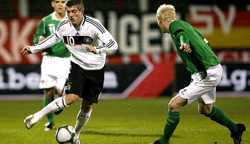 Toni Kroos wurde 2007 zum besten Spieler der U-17-WM gewählt