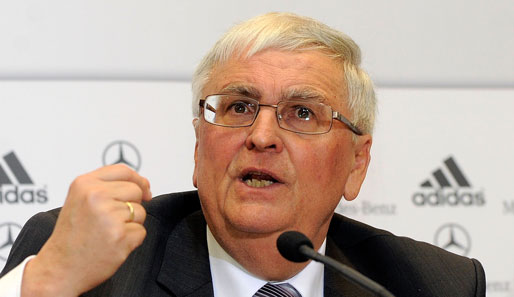 Der Vertrag von Dr. Theo Zwanziger als Präsident des DFB läuft 2010 aus