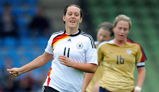 Lisa Schwab (l.) brachte die deutsche U 23 gegen die USA in Führung