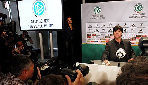 Bei einer Pressekonferenz in Stuttgart hat Joachim Löw seinen erweiterten WM-Kader verkündet