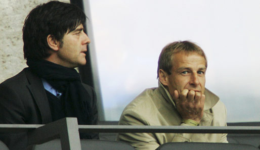 Jürgen Klinsmann (r.) trainierte das DFB-Team von 2004 bis 2006