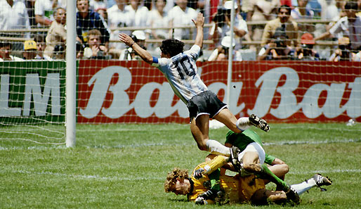 Diego Maradona gewann mit Argentinien das WM-Finale 1986 gegen Deutschland