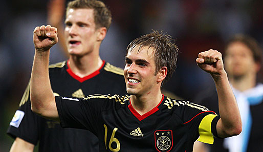 Philipp Lahm feierte gegen Argentinien seinen 70. Länderspiel-Einsatz