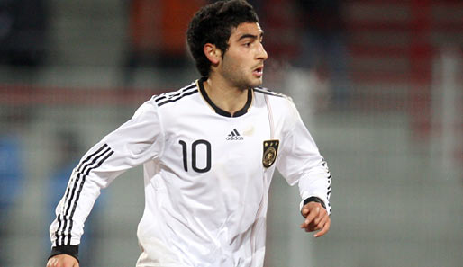 Mehmet Ekici lief seit Juli 2007 regelmäßig für deutsche U-Nationalteams auf