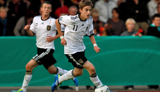 Sinan Kurz von Borussia Mönchengladbach konnte gegen Schottland überzeugen