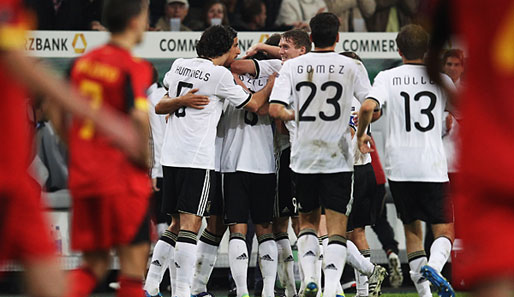 Deutschland feierte gegen Belgien den zehnten Sieg im zehnten EM-Quali-Spiel