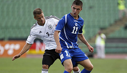 Gegen Bosnien-Herzegowina spielte Boris Vukcevic (l.) noch von Beginn an