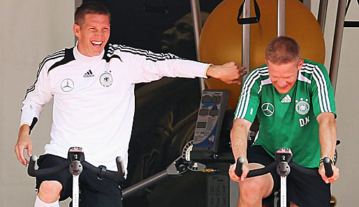 Bastian Schweinsteiger (l.) kehrt gegen Irland ins DFB-Team zurück