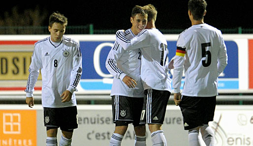 Die deutsche U-19 schlug Griechenland in Münster mit 2:0