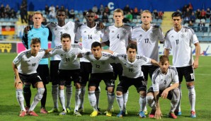 Die deutschen U21-Fußballer haben sich mit einem Punkt begnügen müssen