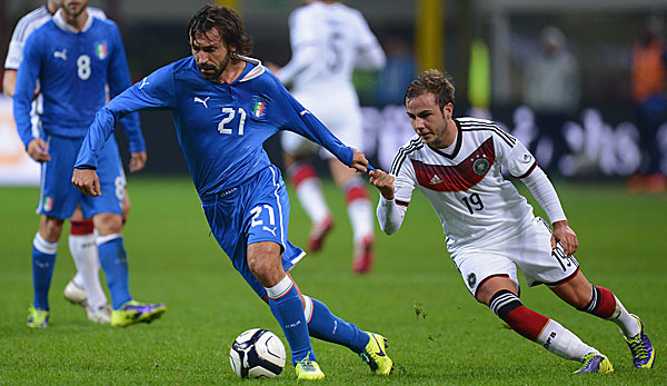 Fussball Spiel Deutschland Italien