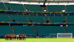Das Abschlusstraining des DFB-Teams fand in der Fonte Nova Arena statt